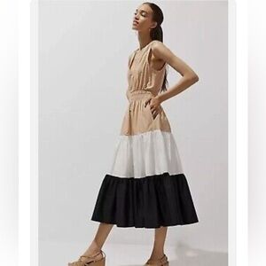 MAEVE TIERED SLEEVELESS DRESS (a423)